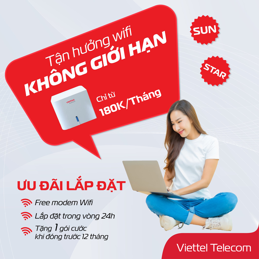 GÃ³i cÆ°á»c WiFi Viettel