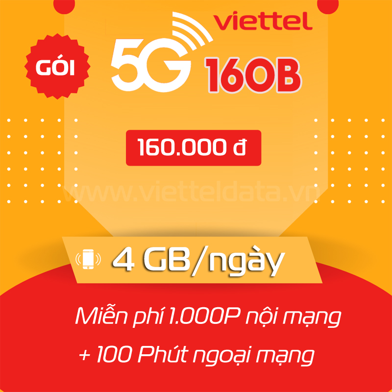 goi 5g160b viettel