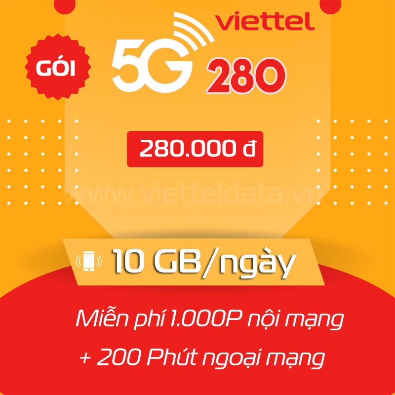 goi 5g280 viettel