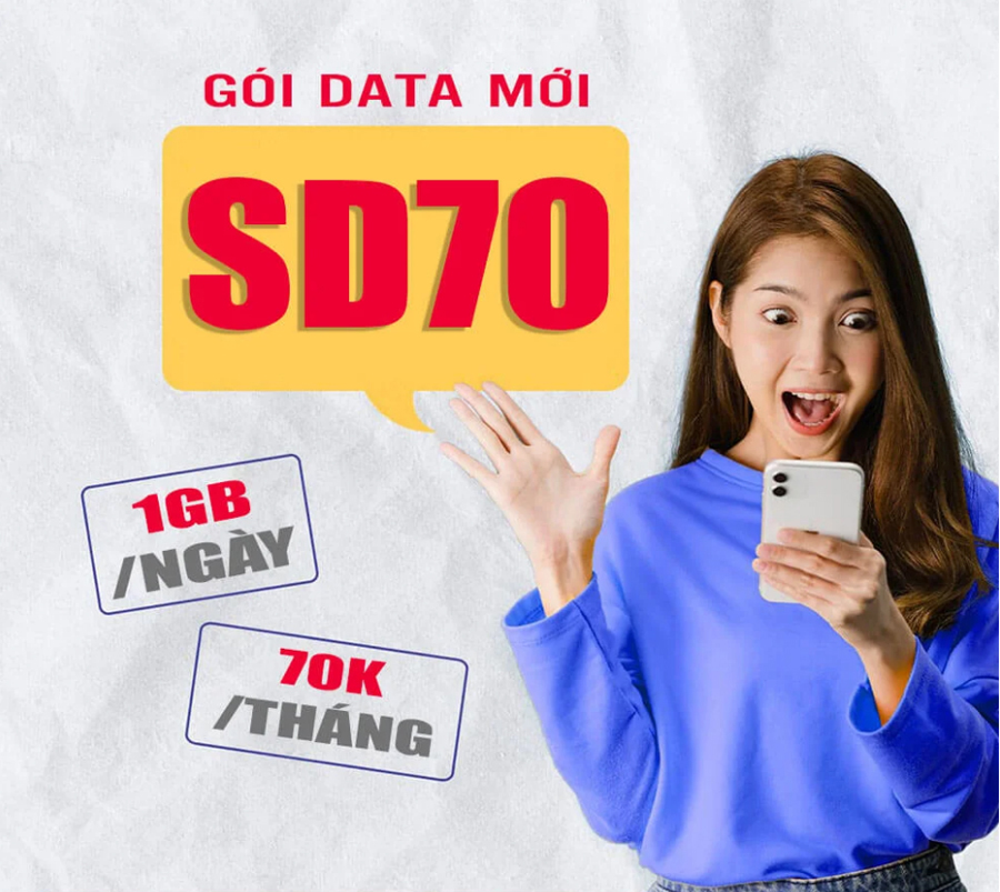 gÃ³i cÆ°á»c sd70 viettel