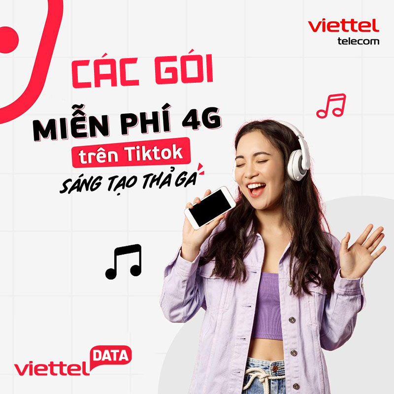             Gói Tiktok Viettel  Miễn Phí DATA Xem Tiktok Ngày Tháng          