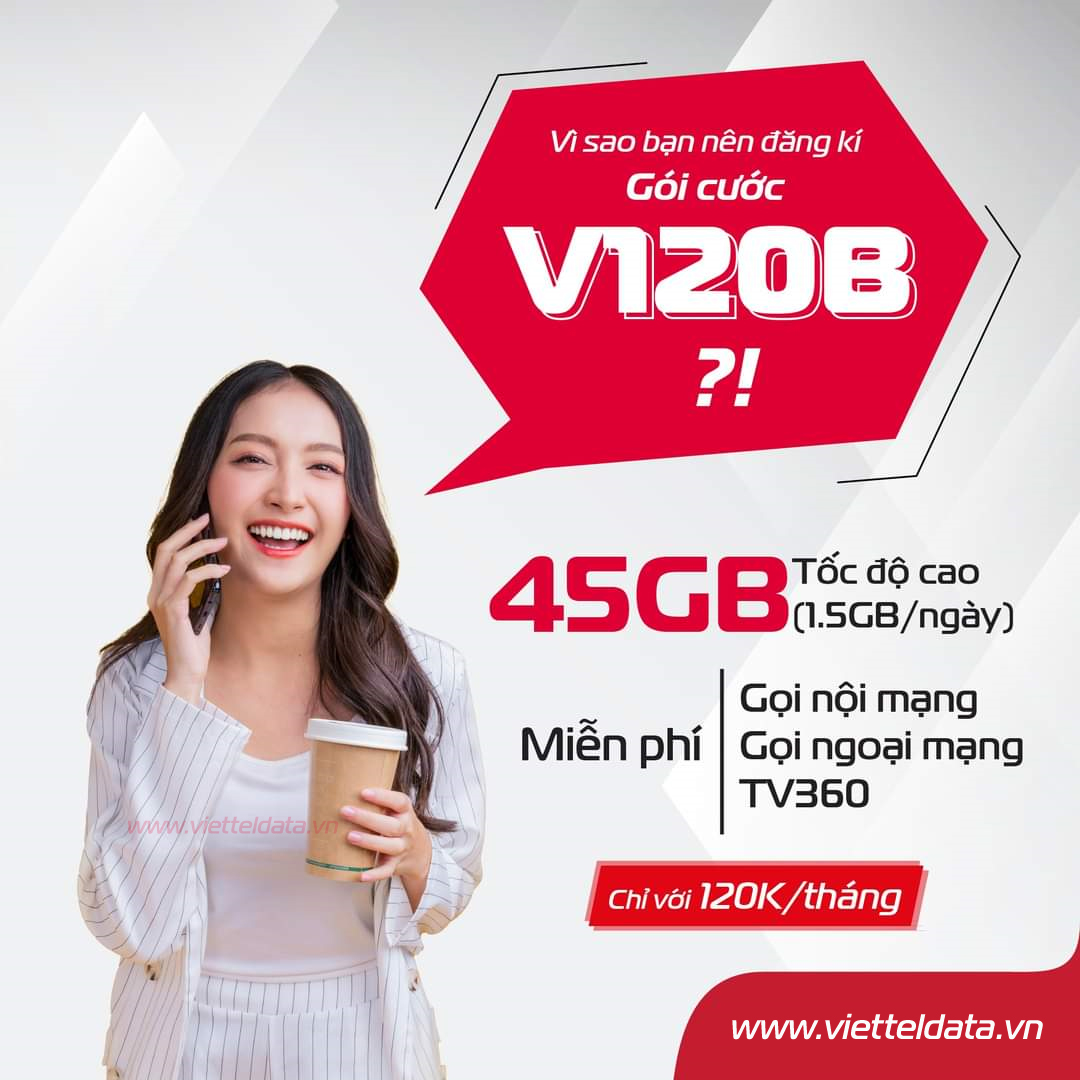 gÃ³i cÆ°á»c v120b viettel