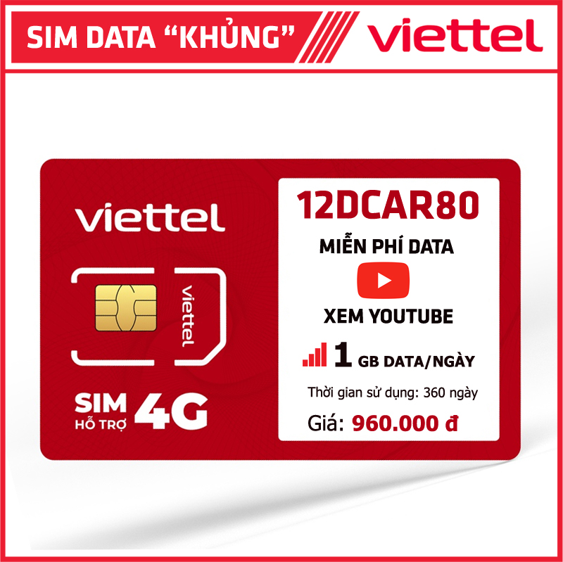 SIM 4G Viettel 1 N M Data Kh Ng Gi I H N Gi R 2024   12dcar80 