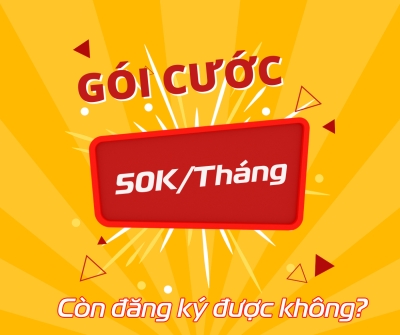 Gói cÆ°á»c Viettel 50k/tháng cách ÄÄng ký tháº¿ nào?ãCáº­p nháº­t 2024ã