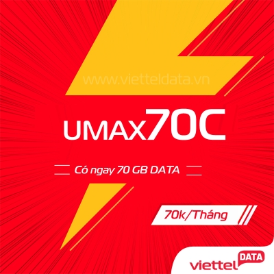 UMAX70C là gói cÆ°á»c gì cá»§a Viettel?ãCó Thá» ÄÄng Ký Má»i ÄÆ°á»£c Không?ã