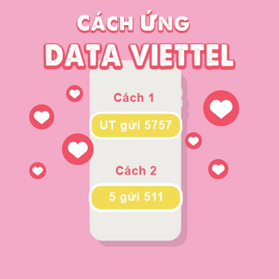 Nếu tôi không nhớ được cú pháp ứng data qua tin nhắn của Viettel thì phải làm sao?