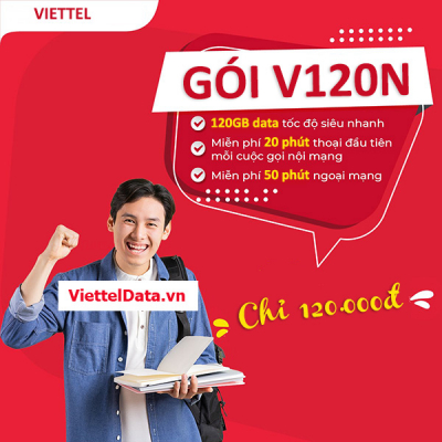 Gói 120k Viettel - Cách ÄÄng ký gói cÆ°á»c máº¡ng 120k 1 thángã2024ã