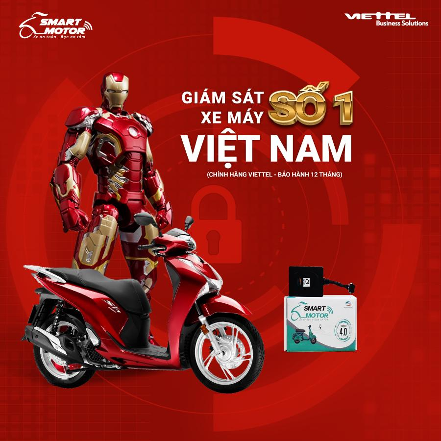 Gói cước gia hạn Định vị - Chống trộm xe máy Smart Motor Viettel